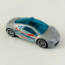 2018 Hot Wheels Car Meet 5 Pack Exclusive Mitsubishi Eclipse Concept Car plata J5 - Loose/Suelto