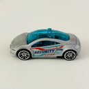 2018 Hot Wheels Car Meet 5 Pack Exclusive Mitsubishi Eclipse Concept Car plata J5 - Loose/Suelto