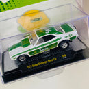 2023 M2 Machines Coca Cola Sprite Limited Edition 1/9,250 1971 Dodge Challenger Funny Car A30 blanco con verde Llantas de Goma