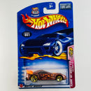 2003 Hot Wheels Flamin Hot Wheels Callaway C7 061 cobre metálico 3SP
