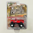 2020 Greenlight Monster Truck Kings of Crunch 1987 Chevrolet Silverado Crimson Giant rojo Llantas de Goma