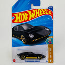 2025 Hot Wheels HW 70s vs 90s 71 Lamborghini Miura SV negro Nero Cangiante MC5