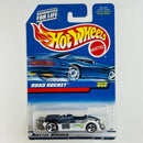 1998 Hot Wheels Road Rocket 860 blanco 3SP base ZAMAC