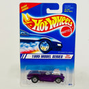 1995 Hot Wheels Model Series 58 Corvette Coupe Chevrolet morado metálico 7SP Primera Edición