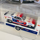 2022 Hot Wheels Premium Car Culture Team Transport 72 Plymouth Cuda FC y Retro Rig con Llantas de Goma RR