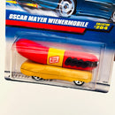 1997 Hot Wheels Oscar Mayer Wienermobile 204 amarillo con rojo 5SP