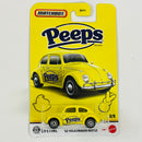 2026 Matchbox Candy Series Peeps 62 Volkswagen Beetle amarillo