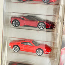 2026 Hot Wheels Ferrari 5 Pack Set de 5 - Ferrari 365 GTB4 C, Ferrari SF90 Stradale, Ferrari Dino 206 GT, Ferrari 12Cilindri, Ferrari F40 Competizione
