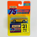 1997 Matchbox 75 Challenge Limited Edition 1/10,000 Jaguar XJ-220 dorado metálico