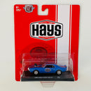 2021 M2 Machines Auto-Drivers Limited Edition 1/9,600 Hays 1968 Pontiac Firebird 400 H.O. R82 azul Llantas de Goma