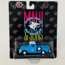 2020 M2 Machines Auto-Drivers Limited Edition 1/6,750 Maui & Sons 1958 Chevrolet Apache Stepside R68 celeste Llantas de Goma
