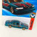 2026 Hot Wheels HW Torque 96 Chevrolet Impala SS verde azulado metálico 5SP