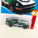 2026 Hot Wheels Then and Now Datsun 240Z Nissan verde RSW