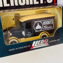 1979 Lledo Hershey's Kisses 1:43 1934 Ford Model A Delivery Van negro con beige Hecho en Inglaterra