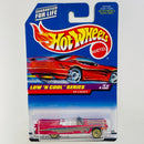 1998 Hot Wheels Low N Cool Series 59 Caddy Cadillac rojo LW