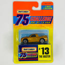 1997 Matchbox 75 Challenge Limited Edition 1/10,000 The Buster dorado metálico