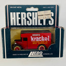 1979 Lledo Hershey's 1:43 Krackel Delivery Truck rojo Hecho en Inglaterra