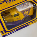 1991 Matchbox NFL Team Collectible Limited Edition University of Washington Huskies Ford Model A Van amarillo