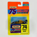1997 Matchbox 75 Challenge Limited Edition 1/10,000 Formula Racer Williams-Renault FW14B Formula 1 dorado metálico