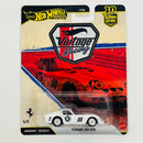 2026 Hot Wheels Premium Car Culture 10th Anniversary Vintage Racing Ferrari 250 GTO blanco Llantas de Goma RR