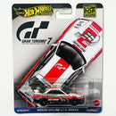 2024 Hot Wheels Premium Pop Culture Gran Turismo 7 Nissan Skyline GT-R BNR34 blanco Llantas de Goma RR