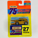 1997 Matchbox 75 Challenge Limited Edition 1/10,000 Tailgator dorado metálico