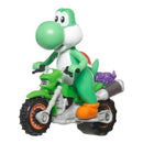2026 Hot Wheels Mario Kart The Super Mario Galaxy Movie Yoshi Motorcycle verde MKMC base ZAMAC Primera Edición
