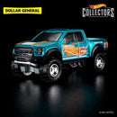 2021 Hot Wheels RLC Collector Edition Dollar General Mail-In Exclusive 17 Ford F-150 Raptor verde spectraflame Llantas de Goma RR base ZAMAC