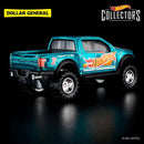 2021 Hot Wheels RLC Collector Edition Dollar General Mail-In Exclusive 17 Ford F-150 Raptor verde spectraflame Llantas de Goma RR base ZAMAC