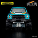 2021 Hot Wheels RLC Collector Edition Dollar General Mail-In Exclusive 17 Ford F-150 Raptor verde spectraflame Llantas de Goma RR base ZAMAC