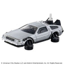 2025 Takara Tomy Tomica Premium Unlimited Back to the Future Part 2 Time Machine Hover Mode DeLorean DMC-12 Volver Al Futuro plata 11