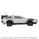 2025 Takara Tomy Tomica Premium Unlimited Back to the Future Part 2 Time Machine Hover Mode DeLorean DMC-12 Volver Al Futuro plata 11
