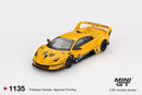 2026 Mini GT MiJo Exclusives 1:64 Limited Edition Lamborghini LB-Silhouette WORKS MURCIELAGO GT Evo Yellow amarillo Llantas de Goma