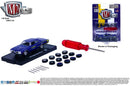 2015 M2 Machines Auto-Wheels Limited Edition Goodyear 1970 Dodge Super Bee 383 R03 azul Llantas de Goma