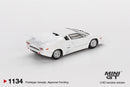 2026 Mini GT MiJo Exclusives 1:64 Limited Edition Lamborghini Countach 25th Anniversary blanco Llantas de Goma