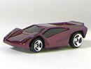 1999 Hot Wheels McDonalds Happy Meal Maximizer rojo metálico 3SP - En Bolsa Baggie
