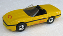 1988 Matchbox Burger King Promotional 1987 Corvette Chevrolet amarillo Primera Edición - En Bolsa Baggie