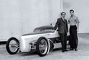 1999 Johnny Lightning Show Rods George Barris Speed Coupe XM SC 210 Coupe 1931 Ford Model A blanco Llantas de Goma