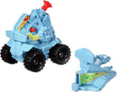 2021 Hot Wheels Premium Entertainment Masters of the Universe He-Man Battle Ram azul Llantas de Goma RR Primera Edición