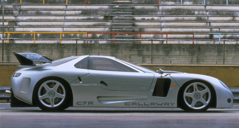 1998 Hot Wheels First Editions Callaway C7 plata 5SP Primera Edición