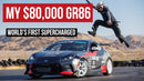 2024 Mini GT 1:64 Limited Edition Toyota GR86 Larry Chen's HKS Turbocharged GR86 negro Llantas de Goma