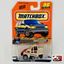 2000 Matchbox On The Road Again Elgin Pelican Street Cleaner beige Primera Edición con Tolva Móvil