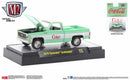 2021 M2 Machines Coca Cola Coke Limited Edition 1/9,600 1979 Chevrolet Scottsdale A13 verde Llantas de Goma