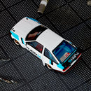 2025 Hot Wheels Elite 64 Toyota Corolla Levin AE86 Custom blanco Llantas de Goma RR Primera Edición