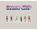 2026 American Diorama MiJo Exclusives 1:64 Limited Edition Cosmo Girls Figuras de Chicas con Estilo Urbano