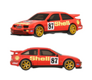 2024 Hot Wheels Premium Car Culture Ford Rally 2 Pack Set de 2 - 87 Ford Sierra Cosworth y 93 Ford Escort RS Cosworth con Llantas de Goma RR