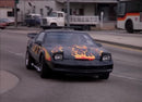 2025 Hot Wheels HW Screen Time KITT El Auto Fantástico Knight Rider K.I.T.T. negro con flamas MC5