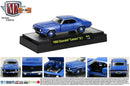 2013 M2 Machines Detroit Muscle Limited Edition 1/5,000 1969 Chevrolet Camaro ZL1 R22 azul metálico Llantas de Goma