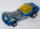 2008 Hot Wheels McDonalds Happy Meal Dieselboy azul metálico 5SP - En Bolsa Baggie