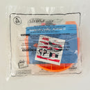 2019 Hot Wheels McDonalds Happy Meal D-Muscle Tight Turn Ramp blanco 5SP - En Bolsa Baggie